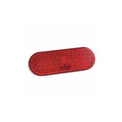 Grote Stop/Turn/Tail Light,Oval,Red,6-1/2" L G6002