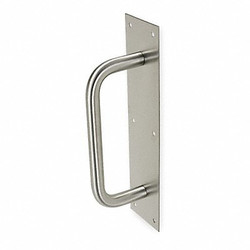 Rockwood Pull Plate,Barrier-Free,Dull 304,3 x12 BF107 X 70A.32D