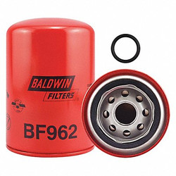 Baldwin Filters Fuel Filter,5-3/8 x 3-11/16 x 5-3/8 In BF962