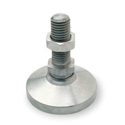 S & W Manufacturing Male-End Leveling Mount,3.125 in H SSW-2