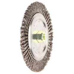 Weiler Twist Wire Wheel Brush,Threaded Arbor 94104