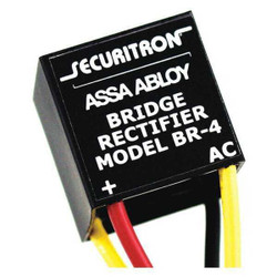 Securitron Bridge Rectifier,Plastic,Power System,4A BR-4