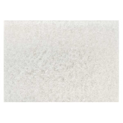 3m Polishing Pad,White,PK10 4100-28x14