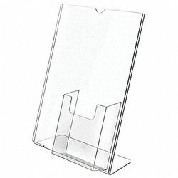 Deflecto Sign and Literature Holder,8-1/2x11 590501GR