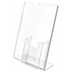 Deflecto Sign and Literature Holder,8-1/2x11  590501GR