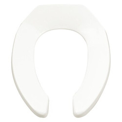 American Standard Toilet Seat,Elongated Bowl,Open Front  5901100.020