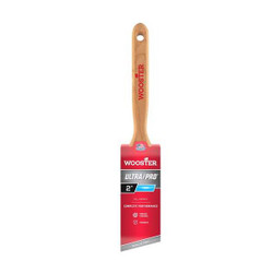 Wooster Brush,2",Angle Sash,PET/Nylon,2 11/16"L 4174-2