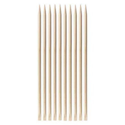 Jonard Tools Orange Sticks,Pointed/Flat,PK10 S-389/10