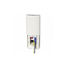 Hubbell Premise Wiring Wall Plate,4port,1gang TPF1OW