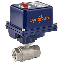 Dynaquip Controls Electronic Ball Valve,SS,1 In. E2S25AJE21H