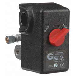 Condor Usa Pressure Switch,80/100 psi,DPST,Diaphrgm 11EC2E