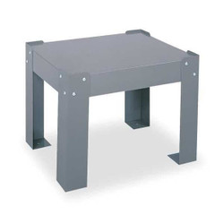 Durham Mfg Optional Cabinet Base,Gry,Steel,PwdrCtd  311-95