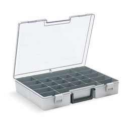 Flambeau Compartment Box,Snap,Gray,15 1/2 in 6770AH