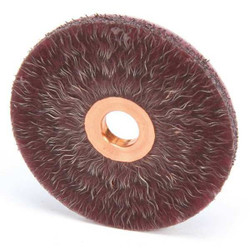 Weiler Encapsulated Wire Wheel Brush,Arbor 90110