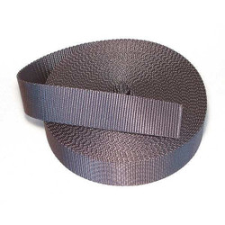 Bulk-Strap Webbing,Nylon,1" W,Black N01027BK