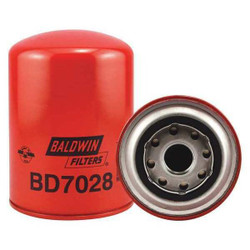 Baldwin Filters Spin-On,M26 x 1.5mm Thread ,5-27/32" L BD7028