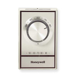 Honeywell Home Line Volt NP Analog Tstat 1H,Beige,SPST T498A1778