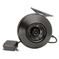 Soler & Palau Steel 8"D,7.6"H,9.5"W Inline Duct Fan PV-100X