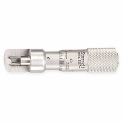 Starrett Can Seam Micrometer,Snub Nose,0-0.375 In 207Z