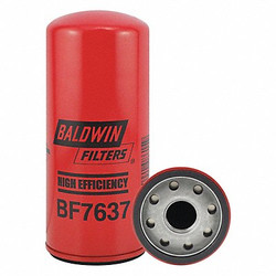 Baldwin Filters Fuel Filter,7-1/8 x 3-1/32 x 7-1/8 In BF7637