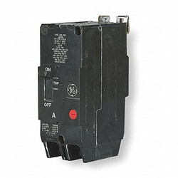 Ge Circuit Breaker,20A,Bolt On,277/480V,2P  TEY220