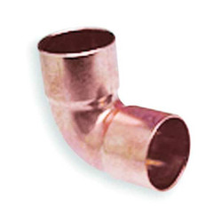 Nibco Elbow,90 Deg,Wrot Copper,1/4" Tube U607 1/4