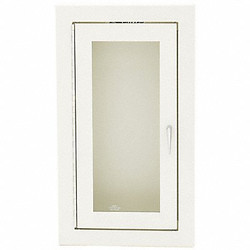 Alta Fire Extinguisher Cabinet,White,SS 7058-A