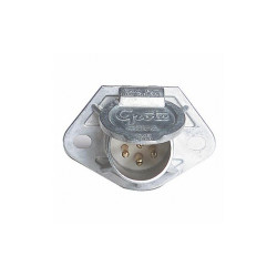Grote Trailer Receptacle,Gray 87250