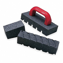 Norton Abrasives Fluted Rubbing Brick w/Handle,8x3-1/2 61463687795