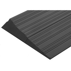 National Guard ADA Ramp,Rubber, 6 x 72 In RR952-72