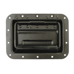 Monroe Pmp Recessed Folding Pull Handle,Black,Steel PH-0309