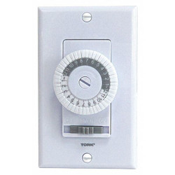 Tork Timer, Electromechanical, 24hr, In-Wall 701B