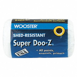 Wooster Paint Roller Cover,4"L,3/8"Nap,Woven R205-4