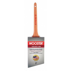 Wooster Brush,3",Angle Sash,PET/Nylon,2 15/16"L 4181-3