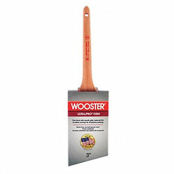 Wooster Brush,3",Angle Sash,PET/Nylon,2 15/16"L 4181-3