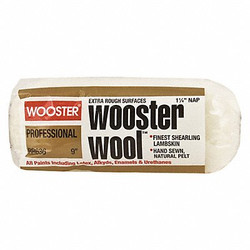 Wooster Paint Roller Cover,9",1-1/4" Nap RR636-9