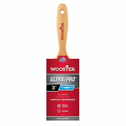 Wooster Brush,3",Flat Sash,PET/Nylon,3 3/16"L 4176-3