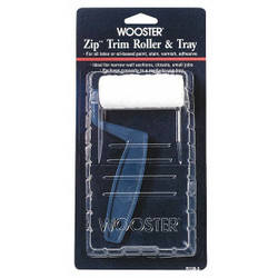 Wooster Trim Paint Roller Kit,3" L,3/16" Nap R138-3