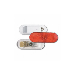 Grote Stop/Turn/Tail Light,Oval,Red,6-1/4" L 52892