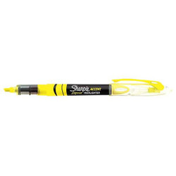 Sharpie Highlighter,Liquid,Yellow,PK12 1754463