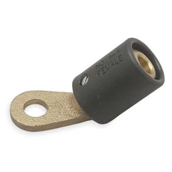 Tweco Welding Cable Female Terminal, 45 deg 95101100