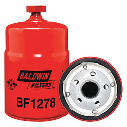 Baldwin Filters Fuel Filter,6-7/32 x 3-11/16 x 6-7/32 In BF1278