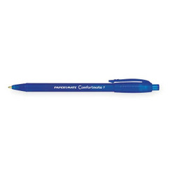 Paper Mate Pen,Blue,Non-Erasable,Ballpoint,PK12 6360187