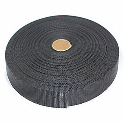 Bulk-Strap Webbing,Nylon,1" W,Black N01102BK