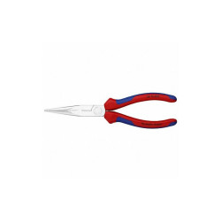 Knipex Long Nose Plier,8" L,Serrated 26 15 200