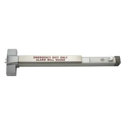 Pdq Alarmed Exit Device,Rim Device,36" Door 6300R-626-AL
