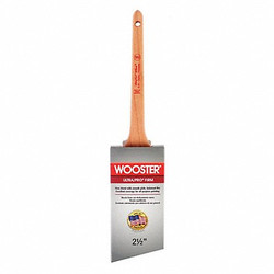 Wooster Brush,2.5",AngleSash,PET/Nylon,2 11/16"L 4181-2 1/2