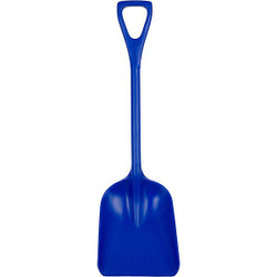 Remco Hygienic Shovel,37.5 in L,D Handle 69813