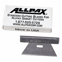 Allpax Cutting Blades,Standard Duty,2" L,PK6 AX1600