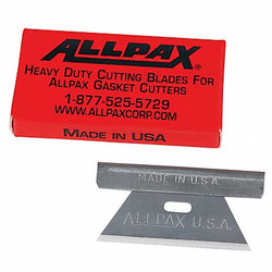 Allpax Cutting Blades,Heavy Duty,2" L,PK6 AX1601